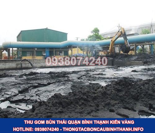xử lý bùn thải quận Bình Thạnh