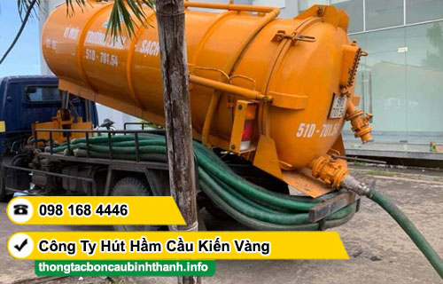 Rút hầm cầu Phường Bình Thạnh