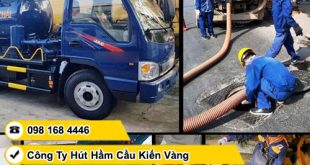 Rút hầm cầu Phường Thạnh Mỹ Tây