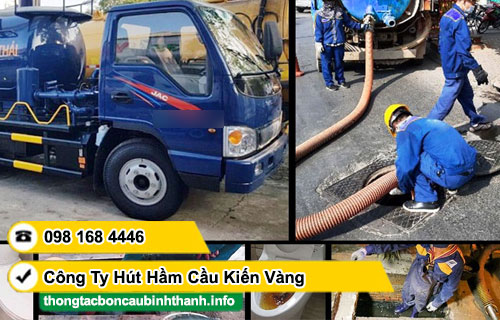 Rút hầm cầu Phường Thạnh Mỹ Tây giá rẻ