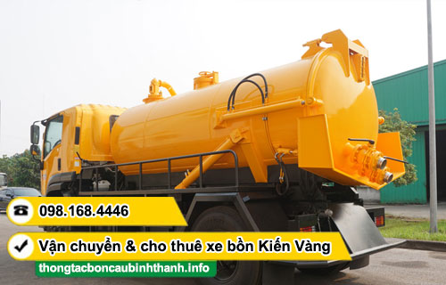 Bảng giá xe bồn vận chuyển hút nước thải tại TPHCM
