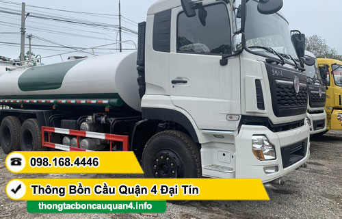 cho thuê xe bồn chở nước cho công trình tại TPHCM