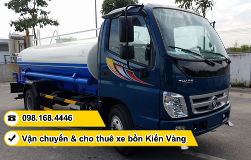 cho thuê xe bồn chở nước tưới cây TPHCM