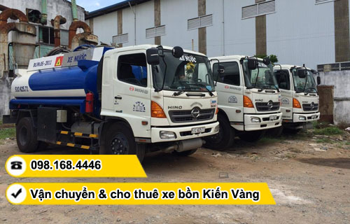 Cho thuê xe tưới nước rửa đường TPHCM giá rẻ