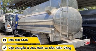 cho thuê xe bồn chở nước sạch TPHCM