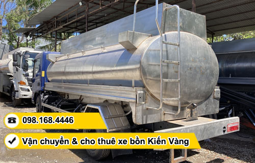 cho thuê xe bồn chở nước sạch TPHCM