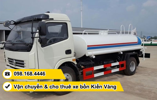 cho thuê xe bồn chở nước sạch TPHCM